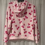 Pink sweater with cherries & bows Size M Photo 1