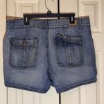 Zana Di Flat Front High Rise Denim Shorts 18 Photo 7