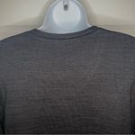 Modcloth  More After Midnight Top Black Long Sleeve Sheer Polka Dot Sleeve M NWT Photo 9