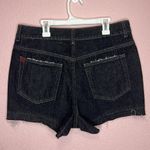 BDG  Urban Outfitters Asymmetric Black Denim Shorts. Size 28 Photo 2