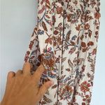 Old Navy  Red and Brown Floral Dress Photo 1