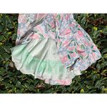 Altar'd State Altered State 100% Cotton Cottagecore Puff Sleeved Floral Mini Dress Size M Photo 3