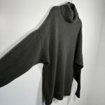 Jenni Kayne Jenni Kanye Cashmere Porter Turtleneck Sweater S Luxury Oversized Forest Green Photo 8