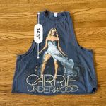 Carrie Underwood Graphic Cropped Tank Top/ muscle t Photo 5
