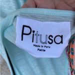 PITUSA Llama Halter Dress in Aqua Large Green Photo 14