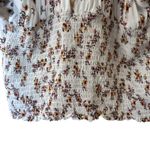 No Boundaries Baby Doll Top Crop Puff Sleeve Floral Y2K Smocking Milk Maid XXL  Photo 5