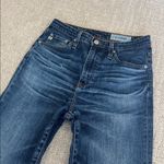 AG Adriano Goldschmied AG Phoebe Vintage High Rise straight leg dark wash ankle crop denim jeans Jean Photo 3