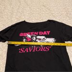 Hot Topic Women’s Black and Pink Graphic Cut Out T-Shirt Size Large Photo 4