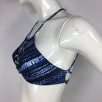 l*space L  Lace Up Printed Bikini Top Photo 3