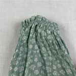 Hollister  Floral Smocked Cinch Front Cropped Long Sleeve Photo 2