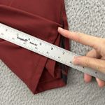 Lululemon Train Times Shorts High Rise 6" Maroon Black Athletic Biker Women's 6 Photo 8