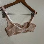 Etam cream black lace embriordery Balconette Bra 34D Tan Size undefined Photo 3