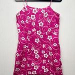 Walt Disney World Floral Pink Sleeveless Women's Dress Size Small Stretch Photo 0