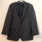 IZOD  Boyfriend fit relaxed schoolgirl Grey blazer Women’s M- measurements in pics. No size tags Photo 0