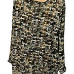 Vera Wang Semi-sheer SimplyVera button down shirt. EUC. Photo 0