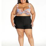 Time & Tru Nwt Women's Side Tie Bikini Swim set Sizes 3X 24W-26W dusty blue Photo 3