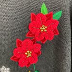 American Vintage Vintage 90s Y2K Classic Elements Woman Holiday Cardigan Sweater Plus Size 20-22W Photo 6