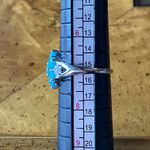 Sleeping Beauty Turquoise Sterling Silver Ring Size 7 Blue Photo 8