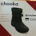 Chooka  Black Insulated Winter Boots, 11, New in box Photo 1
