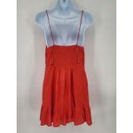 Urban Outfitters Red Cut-Out Corset Mini Dress Women's Size Medium Photo 10