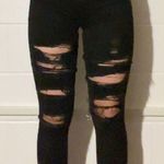 American Eagle Black Ripped Jeans Photo 0