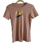 Nike Light Mauve Pink Short Sleeve Crew Neck Active T-Shirt Size Small Photo 0