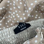 VICI  Dress Size Medium Dots Midi Adjustable Straps Wedding Casual Summer NO BELT Photo 2