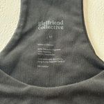 Girlfriend Collective  Paloma Racerback Sports Bra Black Size Medium | Sustainabl Photo 2