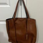 Street Level  Tan Leather Bag Photo 0
