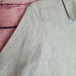 Cloth & Stone  SKYWASH BUTTON DOWN SHIRT LINEN BLEND S Photo 8