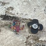 Handmade Colorful Cactus Stud Earrings Acrylic Lightweight Boho Western Jewelry Photo 2