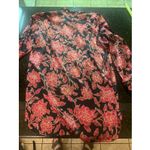 Victoria's Secret  Gold Label Vintage Sz L Floral Satin Nightshirt Gown‎ Shirt Photo 7