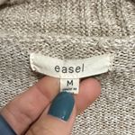 easel  Cream Open Front Cardigan Photo 1