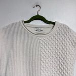 Rachel Zoe  White Knit Sleeveless Sweater Sz L Photo 2