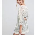 Free People Sun Daze Lace Mini Dress Medium Photo 2