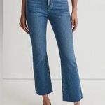 Madewell NWT   Kick Out Mid Rise Blue Jeans Ankle Length Size 32 Photo 0