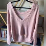 Missguided  Pink Low Back Sweater Photo 2