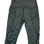 Maacie Maternity High Rise Gray Athletic Leggings M Gray Size M Photo 0