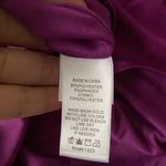 CeCe ruffle cold shoulder purple dress Photo 4