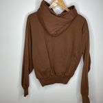 Yeezy NWT Gap Yzy Brown Hoodie Double Layer Cotton Small S New Sweatshirt Photo 6