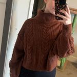 Wild Fable Brown Turtleneck Sweater Photo 0