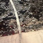 H&M ✨ Black Sequin Short Sleeve Top – Women’s M ✨ Photo 4