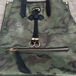 Drawstring Tote Bag Vegan Faux Leather Camo Sparkle Photo 1