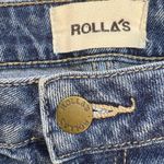 Rolla's Westcoast Super Skinny Distressed Mid Rise Medium Wash Jeans Size 29 Blue Photo 2