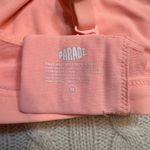 Parade Triangle Bralette sz M Bright Coral Color Bralette Orange Size M Photo 3