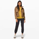 Lululemon  Always Effortless Jacket Frontier Brown Size 6 Photo 2