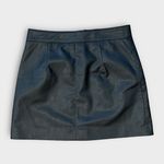 ALLSAINTS Piper Faux Skirt in Black Size US/4 Photo 5