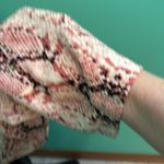 CASTING France faux silk python print pants Pink Size 2 Photo 5