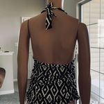 Lands' End tummy control tie sides Tankini Top Photo 2