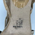 Colin Stuart  Suede Tan Suede Kitten Sling back Heels Size 6.5 B19A‎ Photo 5